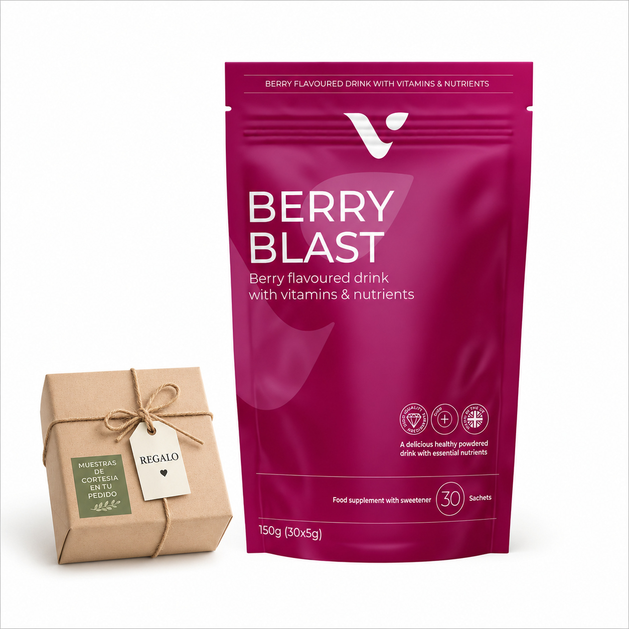 Berry Blast Valentus | 30 Monodosis | Sabor Piruleta