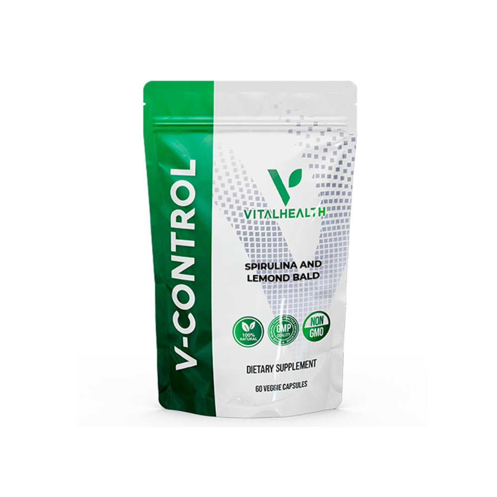 VitalHealth V-CONTROL Complemento alimenticio en cápsulas vegetales