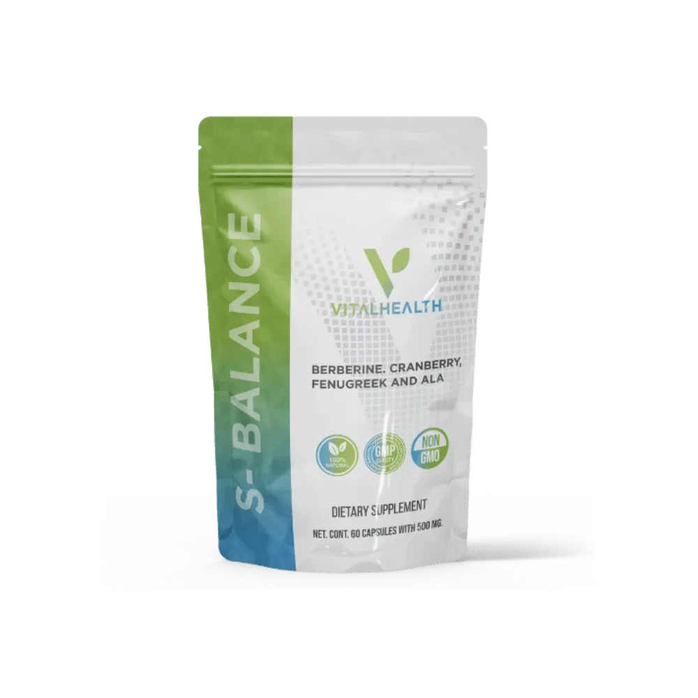 S-BALANCE Vitalhealth Con Berberina 60 cápsulas