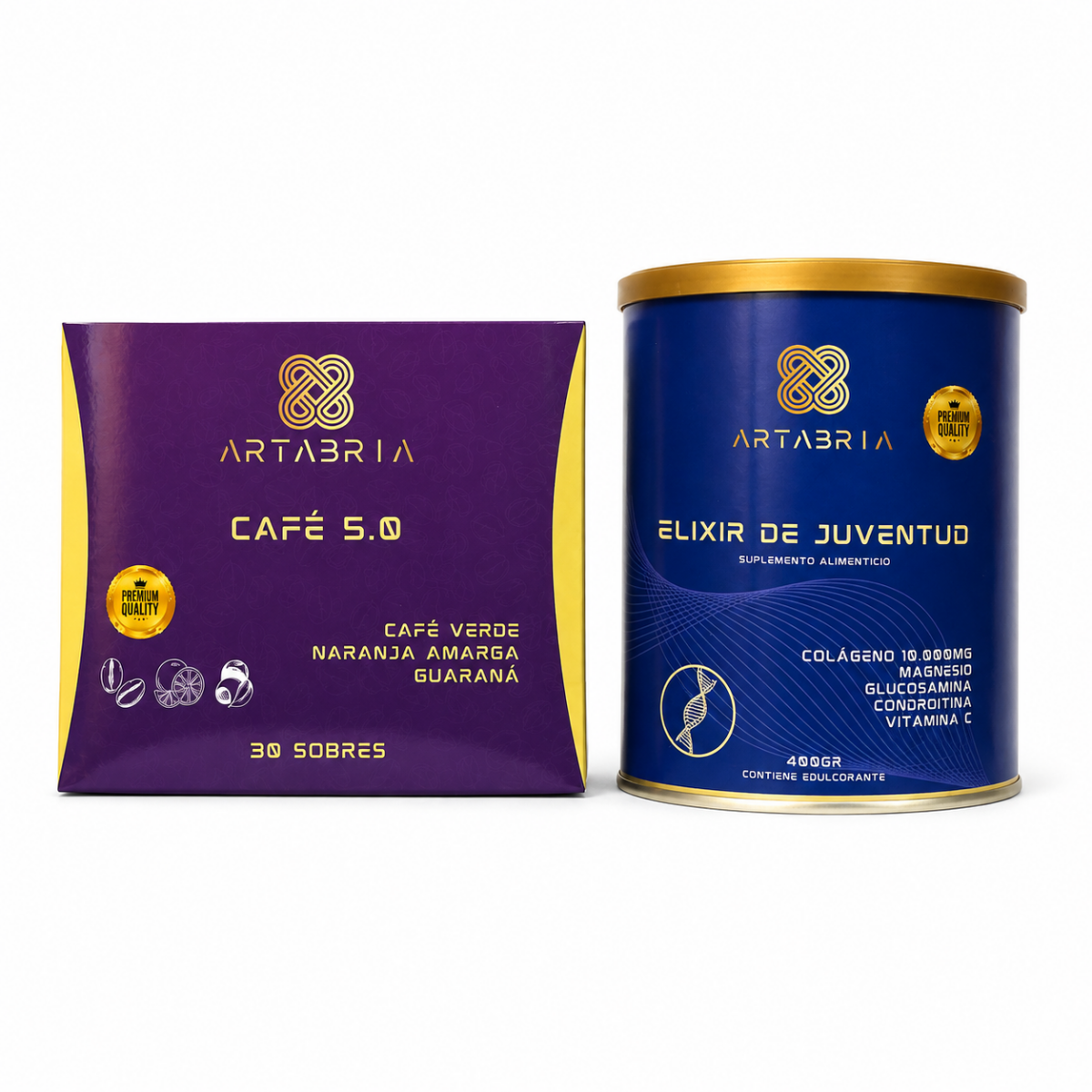 Oferta Artabria Café 5.0 más Colágeno elixir de Juventud