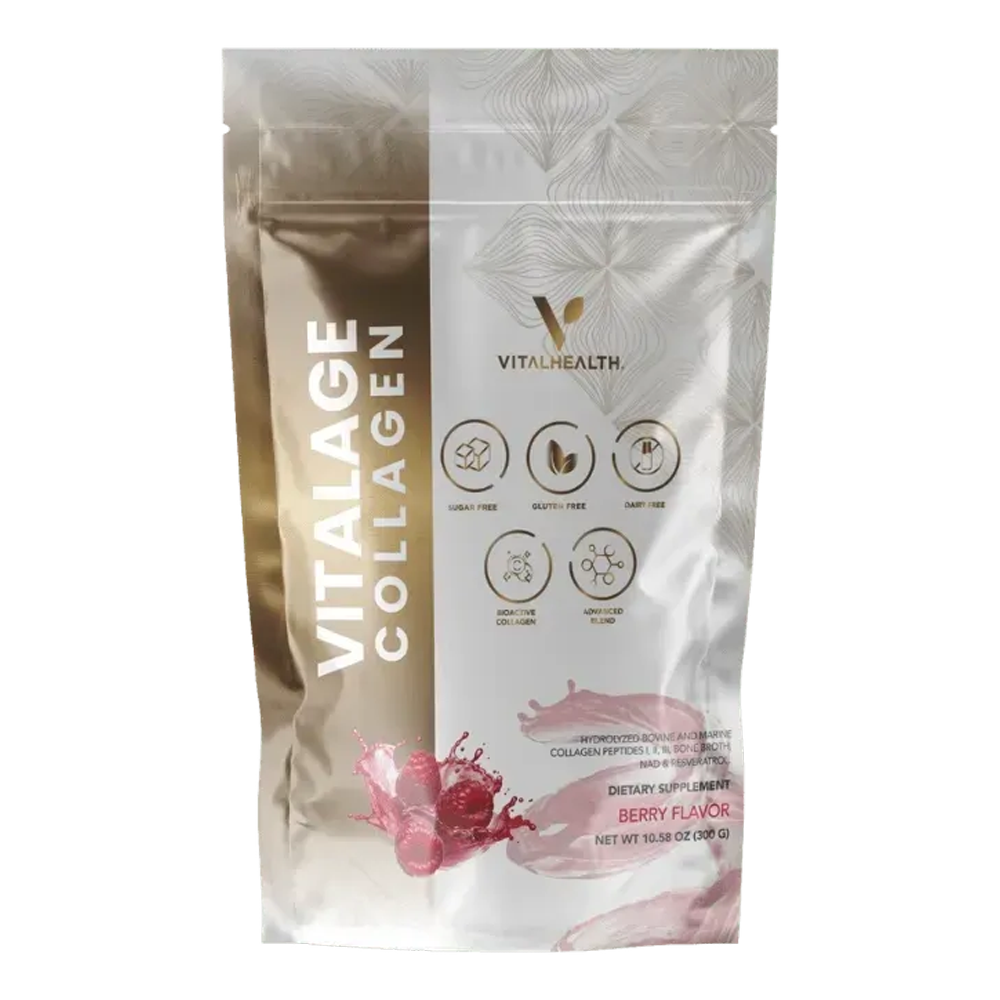 Colágeno de Vitalhealth Vitalage Collagen | Colágeno hidrolizado con vitaminas y antioxidantes