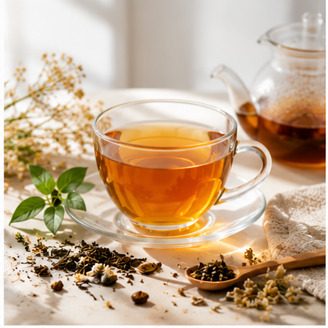 Taza de té e infusión